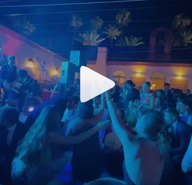 Reel de Francachela tocando en boda